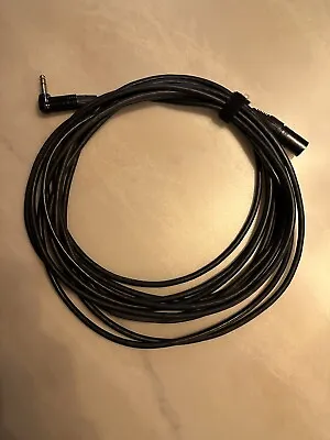 Mogami 1/4” TRS - Male XLR Cable 25’ • $50