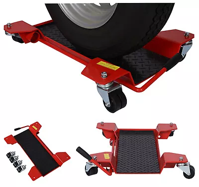 Motorcycle Dolly Park N Move Park Center Stand With 360° Casters Load 500lbs • $92.99