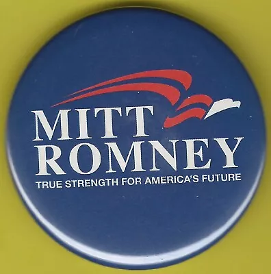 2008 Mitt Romney 2.25  / Presidential Hopeful Campaign Button(Pin01) • $3