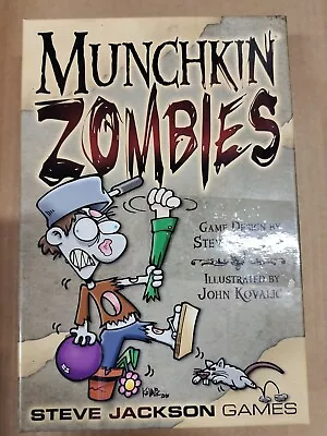 Munchkin Zombies Tabletop Card Game Steve Jackson 2012 - 1st Edition • $12