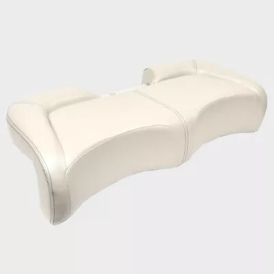 Blue Wave Boat Leaning Post Cushion 439-1BBW1002L-01 | Pearl White • $286.08