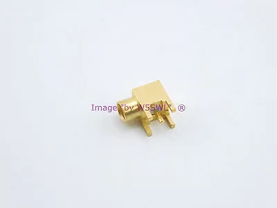 MCX Right Angle Thru Hole Jack PCB Mount Solder Post - Sold By W5SWL • $1.42