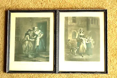 £8.95 • Buy 2 X Cries Of London F Wheatley Normill Print From An Engraving Framed Vintage