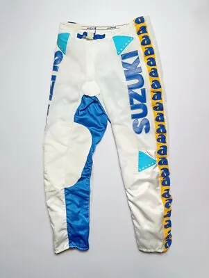 Vintage Answer Suzuki Motocross Supercross Pants Waist 33 '80s • $129