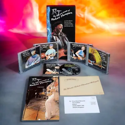 The Life And Times Of Richard Thompson 5CD Box Set Vincent Motorcycle Extra 2006 • $107.96