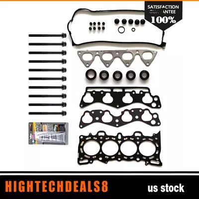 Head Gasket Bolts Set For 96-00 Honda Civic Del Sol 1.6L SOHC D16Y5 D16Y8 D16B5 • $39.99