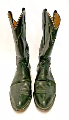 Tony Lama Men's Cowboy Boots Size 7 Black • $50