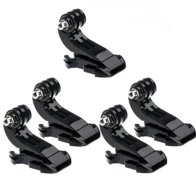 (5 Pcs ) Vertical Surface J-Hook Buckle Mount Adapter GoPro Hero 4 5 6 7 8 9 10 • $7.89