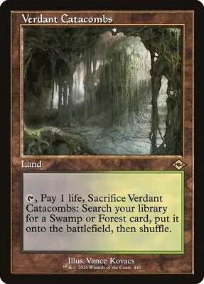 Verdant Catacombs FOIL RETRO MH2 MTG Near Mint NM X1 • $30