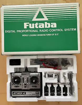 Vintage FUTABA Digital Radio Control System FP-T4NBL *Untested* • £50