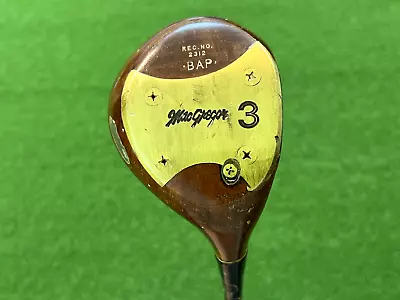 MacGregor Golf BEN HOGAN  BAP  Persimmon (3) Fairway Wood Right Handed Steel S • $29.99