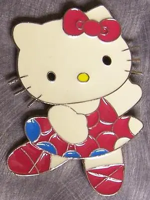 Pewter Belt Buckle Cartoon Hello Kitty NEW Dancing • $19.99