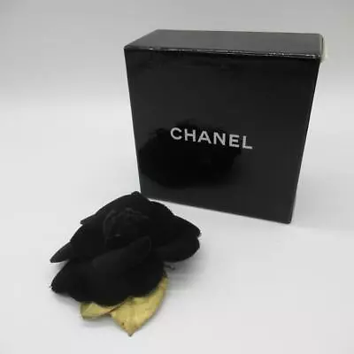 Chanel Camellia Brooch Corsage Velor Vintage • $121.82