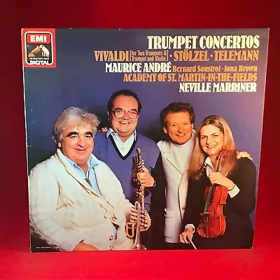 MAURICE ANDRE Trumpet Concertos 1983 UK Vinyl LP EXCELLENT CONDITION • £14.99