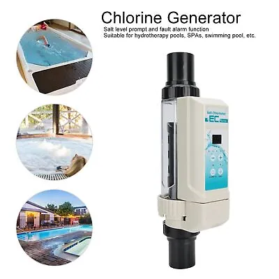 Saltwater Chlorine Generator Electrolysis Pool Salt Chlorinator Swimming Pool • £345.99