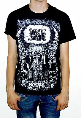 Napalm Death  Scum  Vintage Print T Shirt - OFFICIAL • £16.99