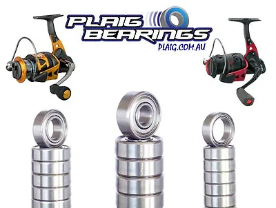 $5.90 • Buy Fishing Reel Bearings - High Quality Stainless Steel And Ceramic Hybrid