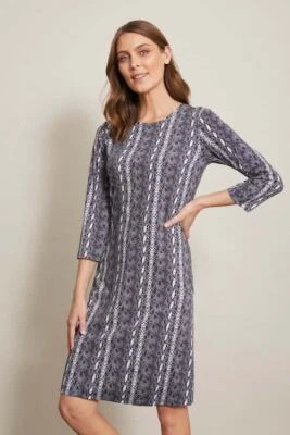$25.07 • Buy Capture Knit Shift Dress Womens Size 14 Clothing  Dresses Shift