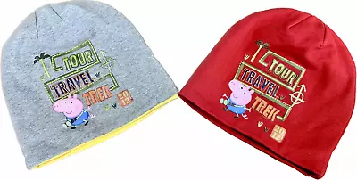 Peppa Pig Beanie Winter Hat Stocking Cap Cartoon Kids Hat 45cm Toddler Hats • $12.99