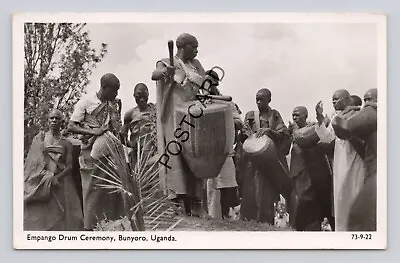 Postcard (K13) Africa Empango Drum Ceremony Bunyoro Uganda • £7.99