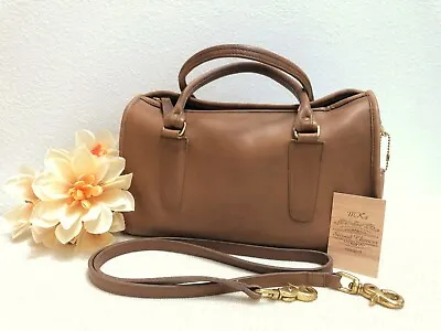 $199.99 • Buy Vintage NYC COACH MADISON Large Satchel 9765, Putty Leather USA Made 1986/87