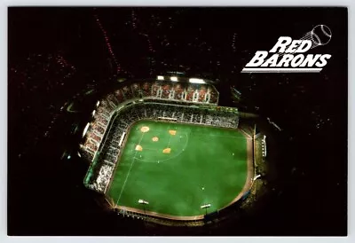 Postcard Lackawanna County Stadium Moosic PA Red Barons Baseball PNC Field • $4.75