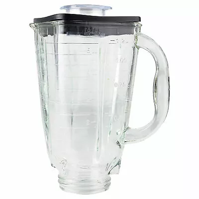 $17.99 • Buy 5-Cup Square Top Glass Jar With Lid Replacement Part 014709 For Oster Blenders