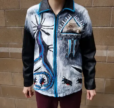 $300 • Buy Thunder's Drum Battle Jacket Horizon Zero Dawn Banuk Shaman Punk Coat