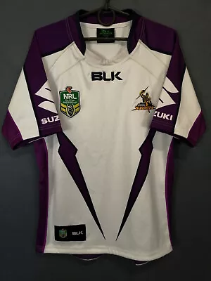 Men Rugby League Melbourne Storm 2014/2015 Australia Shirt Jersey Maillot Size M • £35.99