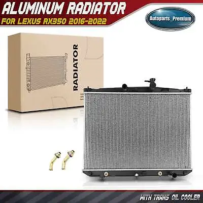 Radiator W/ Trans Oil Cooler For Lexus RX350 16-22 RX350L RX450h RX450hL Auto • $110.99