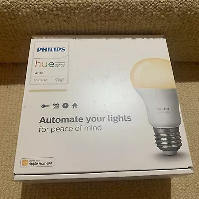 $79 • Buy Philips Hue White E27 Starter Kit - Brand New