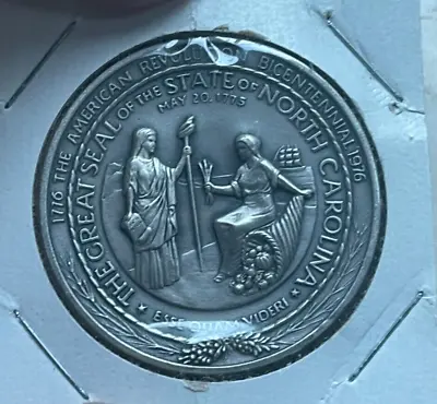 $40 • Buy 1976 California .999 Fine Silver Medal