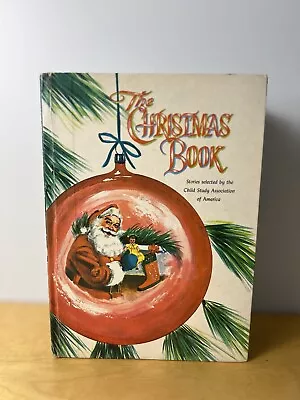 Vintage 1954  The Christmas Book  Of Holiday Stories By Whitman Publishing  • $21.79