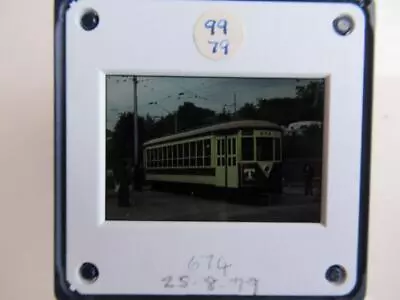 Tram Trams   35mm Slide Clear Focus No Reflection See Down • £5