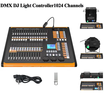 DMX DJ Light Controller 1024 Channels Lighting Mixer Board Console 20.8*17.5inch • $299.99