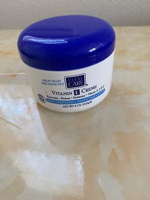 Vital Care Vitamins A D E Moisturize Creme Age Defying Antioxidants 8 Oz (225g) • $7.99