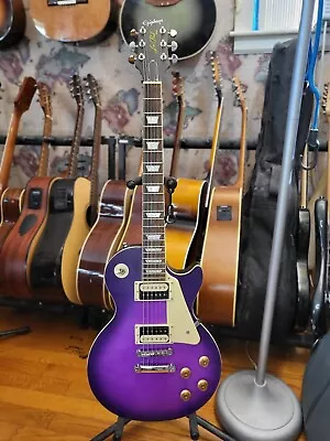 Epiphone Les Paul Classic Worn Violet Purple Burst • $425