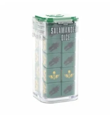 Salamanders Chapter Dice Space Marines Warhammer 40K Pack 20x 16mm Dice  • $65.42