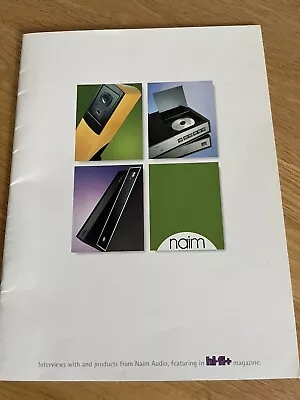 Naim Audio Brochure / Catalogue • £10