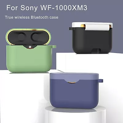 Silicone Case For Sony WF-1000XM3 Cover Charging Pouch Wireless Earphones Case • $15.88