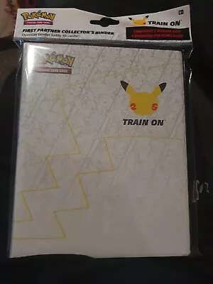 Pokemon Jumbo Album Folder Binder 25th Celebrations Holo Card Cards Pikachu Mint • $10