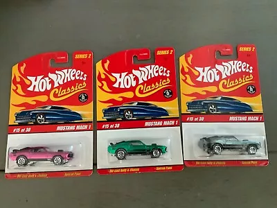 Hot Wheels Classics Series 2 #15 Mustang Mach 1 You Pick Color Updated 2/2/24 • $14