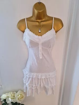 🤍 Stunning Rare Vintage Rara Milkmaid Dress Size 8/10 🤍 • £45
