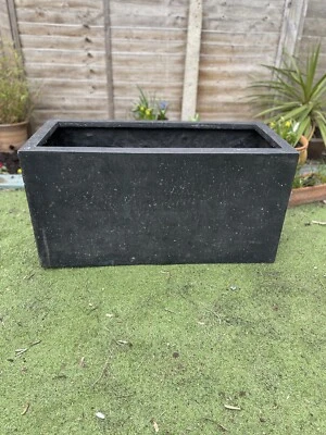 £40 • Buy Garden Planter Pot High Quality Fiberglass Modern Rectangular