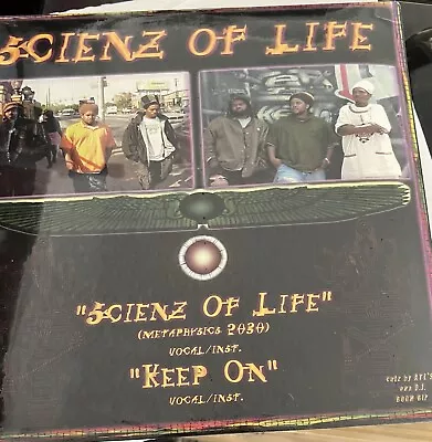 Scienz Of Life Feat.MF Doom “ Yikes/Keep On” 12” Vinyl 2001 OG Pressing Sealed! • $30