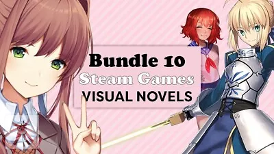 Bundle 10 Visual Novels - Steam Keys Region FREE • $29