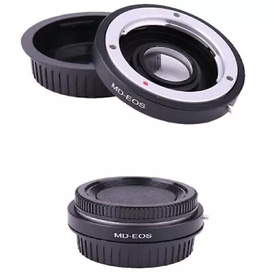 MD-EOS Lens Mount Glass Adapter For Minolta MD MC Lens To For Canon EOS EF • $21.72