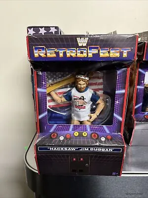 NEW WWE Elite Collection Retrofest  Hacksaw  Jim Duggan Action Figure GameStop • $44