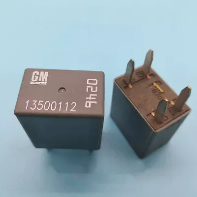 $3.99 • Buy GM 13500112 12VDC Buick Chevrolet Radiator Fan/Cooling Fan & Vacuum Pump Relay