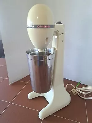 Vtg Hamilton Beach Drink Master 727W Stainless Cup Milkshake Mixer Works • $22